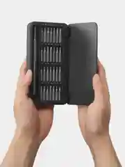 Отвёртка с набором бит HOTO 28-in-1 Precision Screwdriver Set, тёмно-серый
