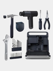 Набор инструментов с дрелью-шуруповёртом HOTO 12V Brushless Drill Tool Set,
