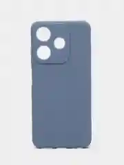 Синий меланж чехол для Realme C63 (Реалми С63 ), противоударный, с защитой камеры