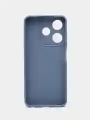 Синий меланж чехол для Realme C63 (Реалми С63 ), противоударный, с защитой камеры