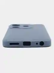 Синий меланж чехол для Realme C63 (Реалми С63 ), противоударный, с защитой камеры