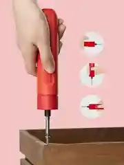 Красный аккумуляторная литий-ионная отвёртка HOTO Li-ion Screwdriver-Lite, 3.6 В, 8 Нм