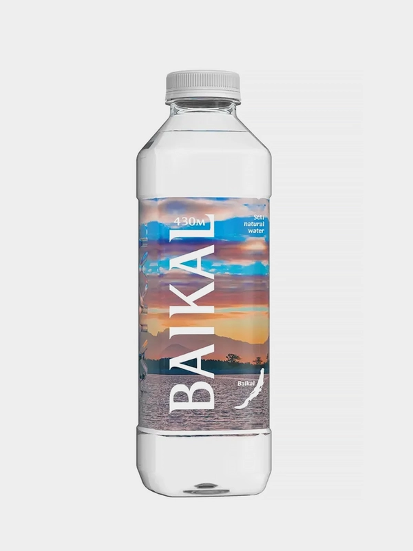 Вода BAIKAL430 глубинная из озера Байкал, негазированная, 0,85 л