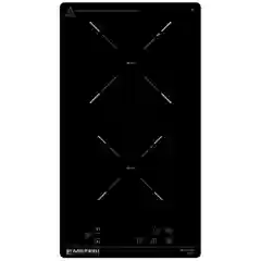 Варочная панель индукционная MIH302BK POWER - домино 2 конфорки, 3500 вт, стеклокерамика
