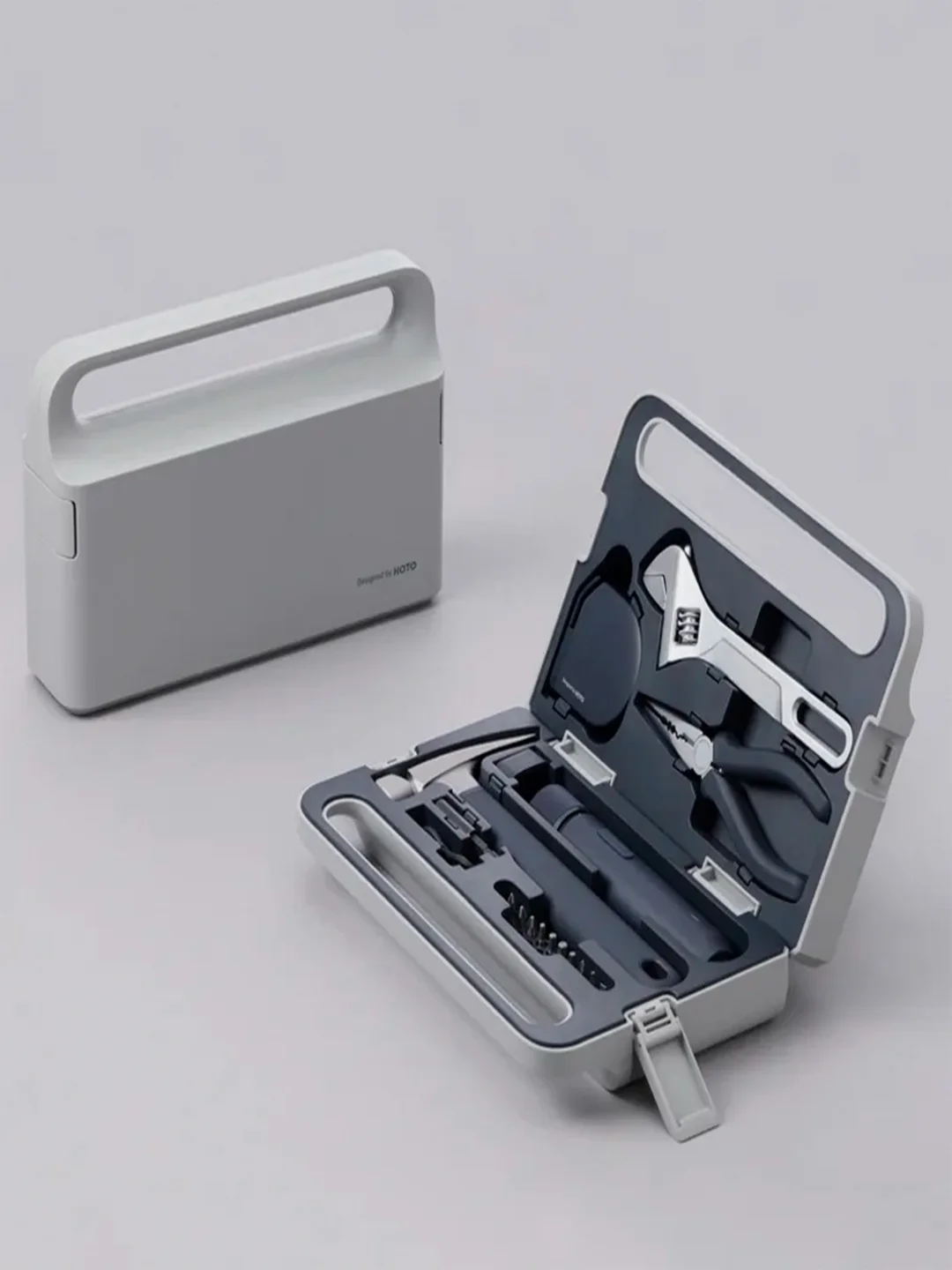 Набор инструментов с аккумуляторной отвёрткой HOTO 3.6V Screwdriver Tool Set, в кейсе