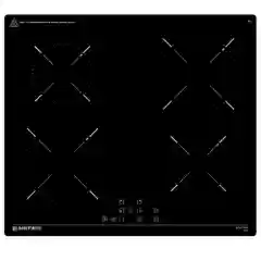 Варочная панель индукционная MIH604BK LIGHT ширина 60 см , 4 конфорки, стеклокерамика
