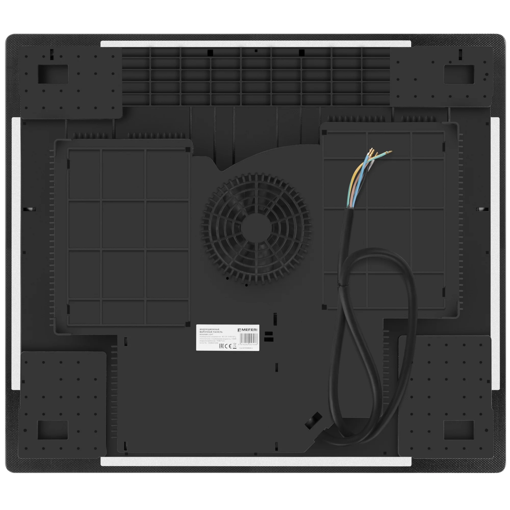 Варочная панель индукционная MIH604BK LIGHT ширина 60 см , 4 конфорки, стеклокерамика