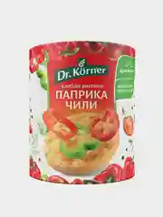 Хлебцы Dr. Korner Паприка и Чили, рисовые, цельнозерновые, 80 г