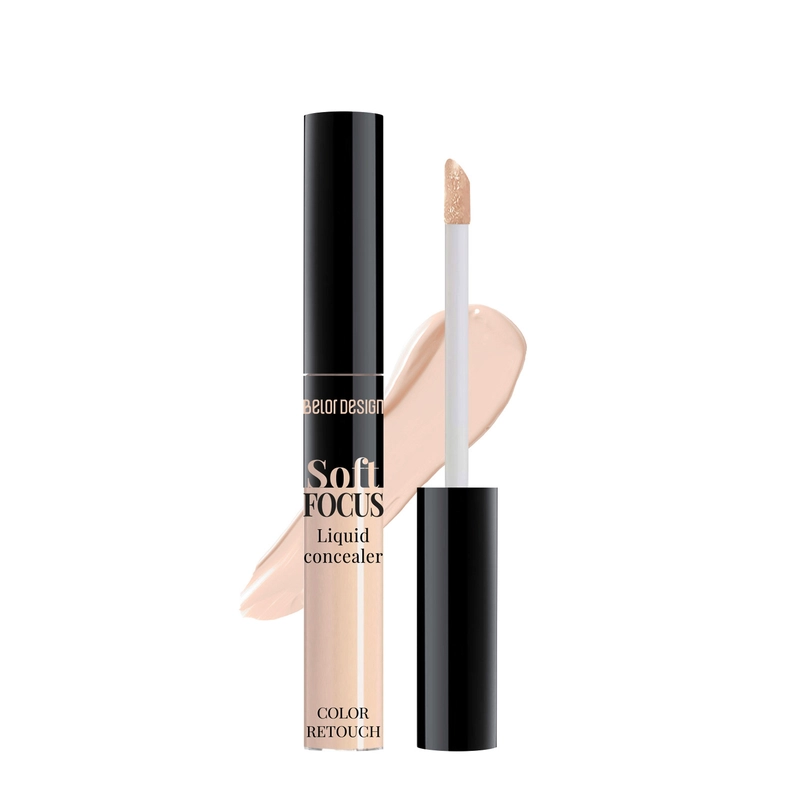 Belor Design Жидкий консилер Soft Focus 104 темный бежевый