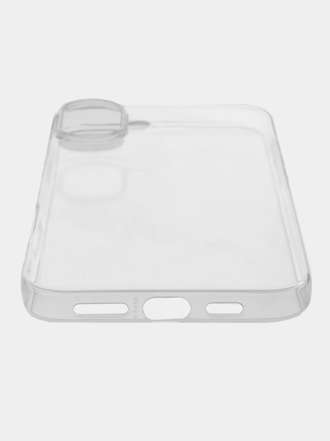 Прозрачный чехол на Apple iPhone 16 Plus / Айфон 16 Плюс прозрачный, с принтом, защита камеры