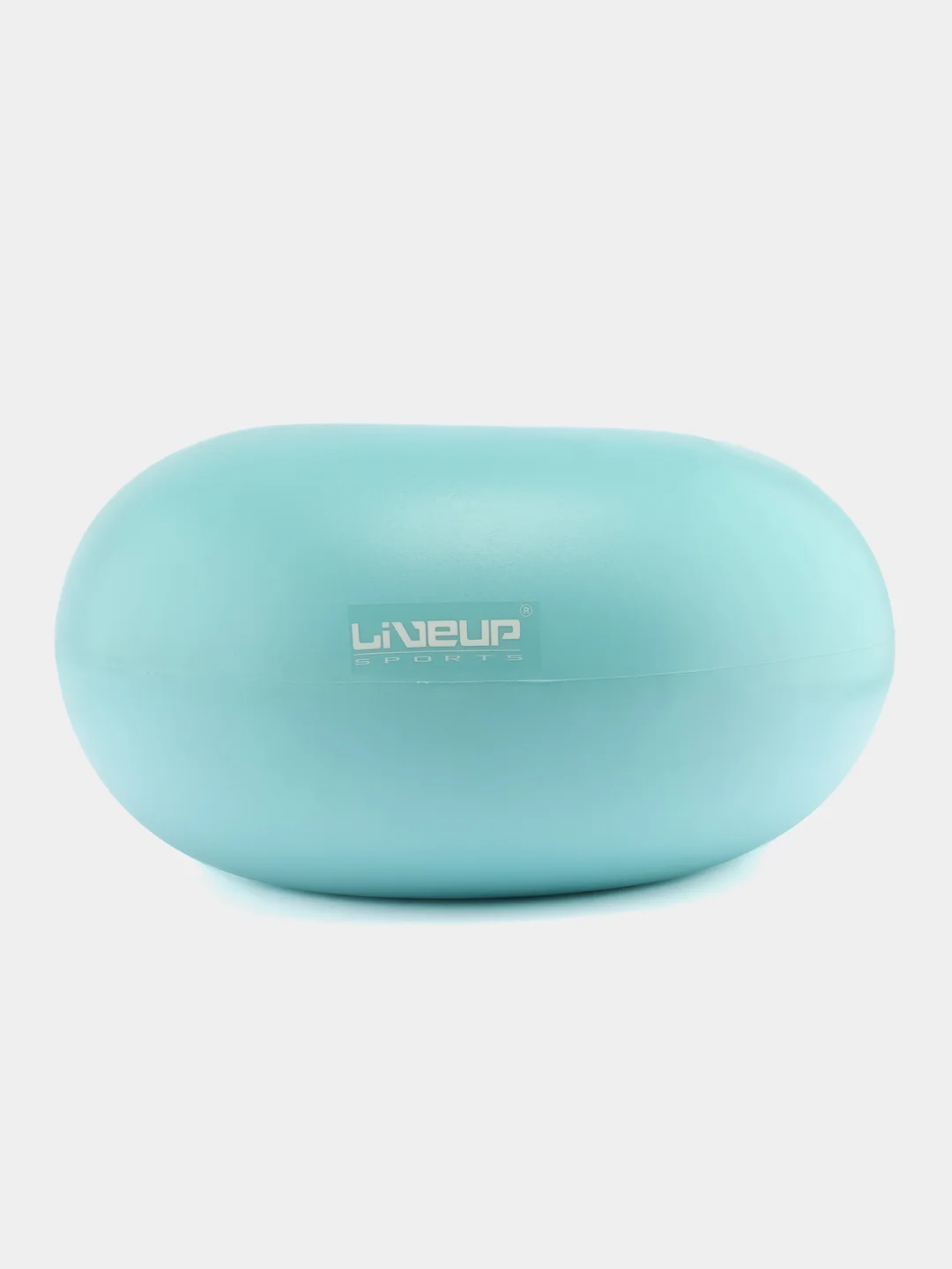 Голубой мяч LiveUp для фитнеса Пончик LS3567
