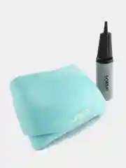 Голубой мяч LiveUp для фитнеса Пончик LS3567