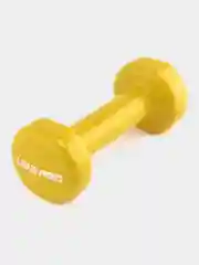 Желтый гантель LiveUp LP8076 винил