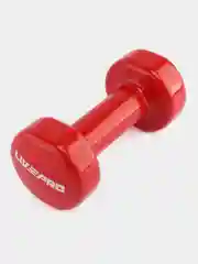 Красный гантель LiveUp LP8076 винил