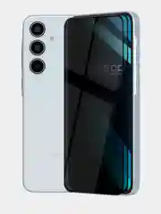 Прозрачный стекло для Samsung Galaxy A55 5G/A35 5G защитное ROSCO, олеофобное, матовое, антишпион