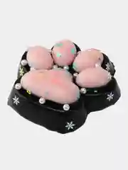 Алый игрушки антистресс сквиш лапка Кошачья лапа большая