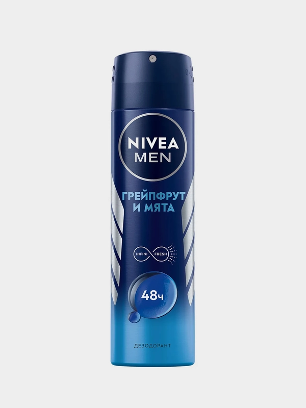 Дезодорант спрей NIVEA MEN "Грейпфрут и мята", 150 мл