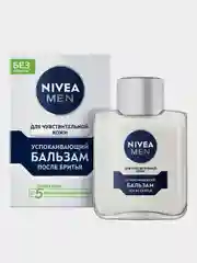 Успокаивающий бальзам после бритья NIVEA MEN, для чувствительной кожи, без спирта, 100 мл