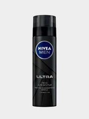 Пена для бритья NIVEA MEN "ULTRA", с активным углем, 200 мл