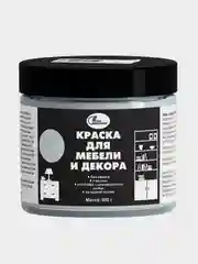 Серый краска для мебели и декора, цвет дымчатый, НБХ, 0,5 кг