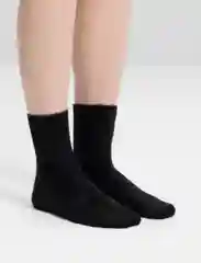 Носки женские черные из меха норки теплые