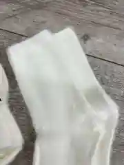 Носки женские белые теплые из меха норки