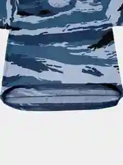 Синий меланж футболка