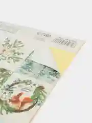 Молочный наклейки новогодние детские, 9 штук+ раскраска,11см х15,5см
