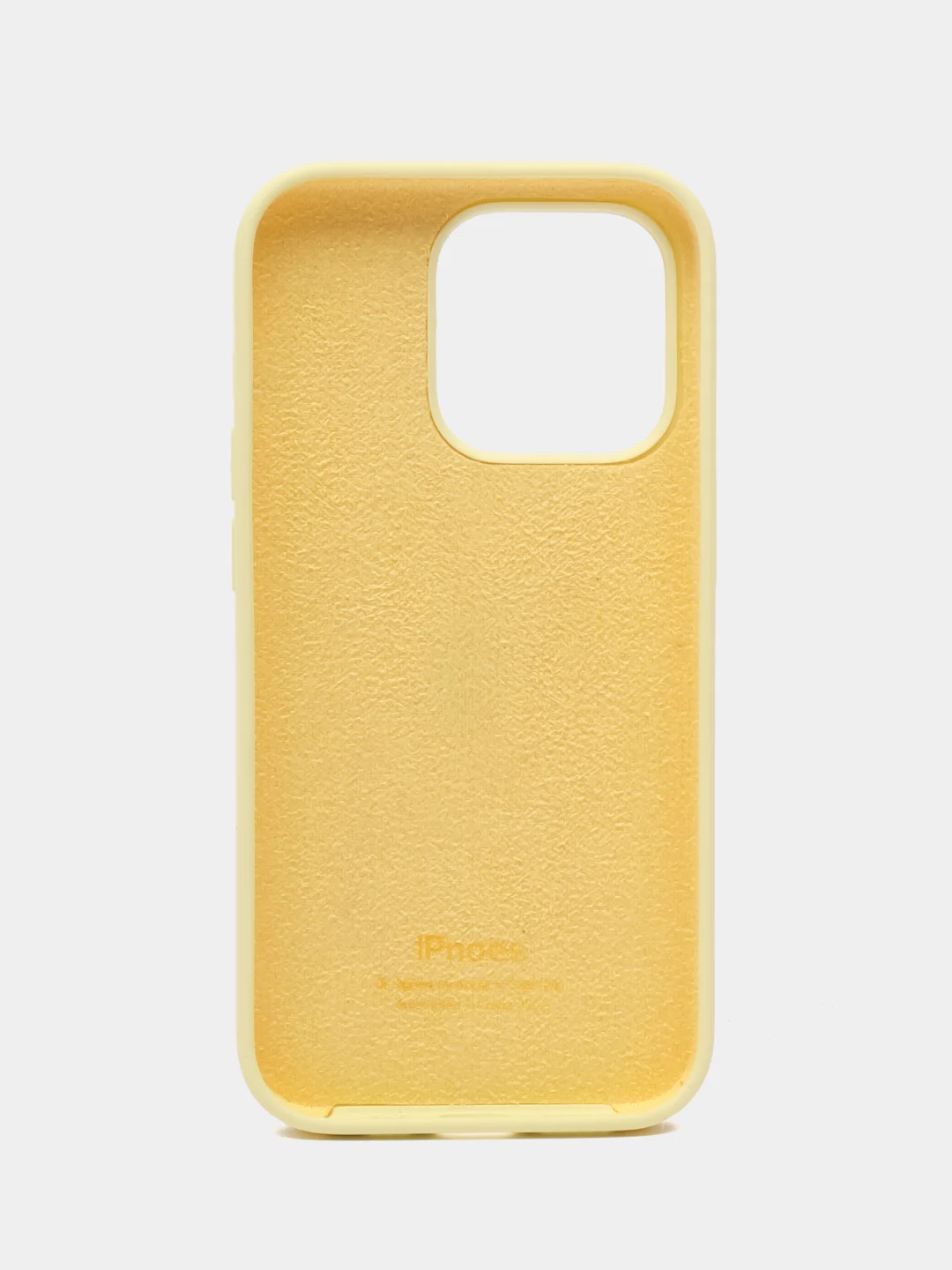 Желтый чехол для телефона iPhone 12, 13, 14, 15 Pro