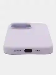 Лавандовый чехол для телефона iPhone 12, 13, 14, 15 Pro