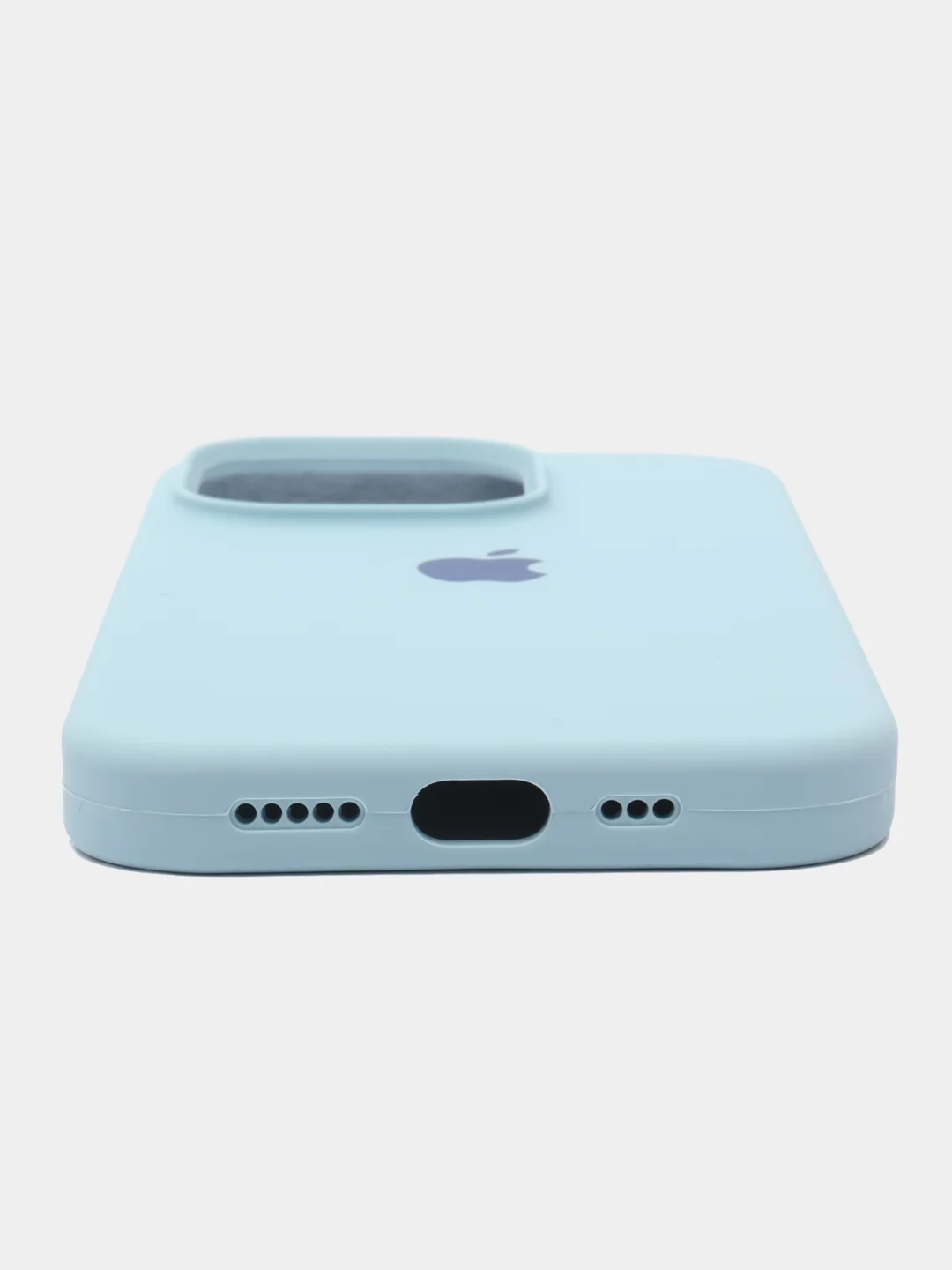 Светло-синий чехол для телефона iPhone 12, 13, 14, 15 Pro