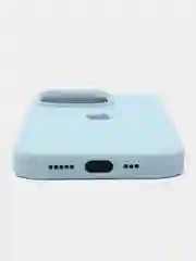 Светло-синий чехол для телефона iPhone 12, 13, 14, 15 Pro