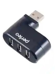 Разветвитель хаб USB-HUB Perfeo 3 Port, (PF-VI-H024) чёрный