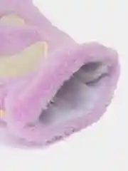 Фиолетовый перчатки кошачьи лапки, митенки