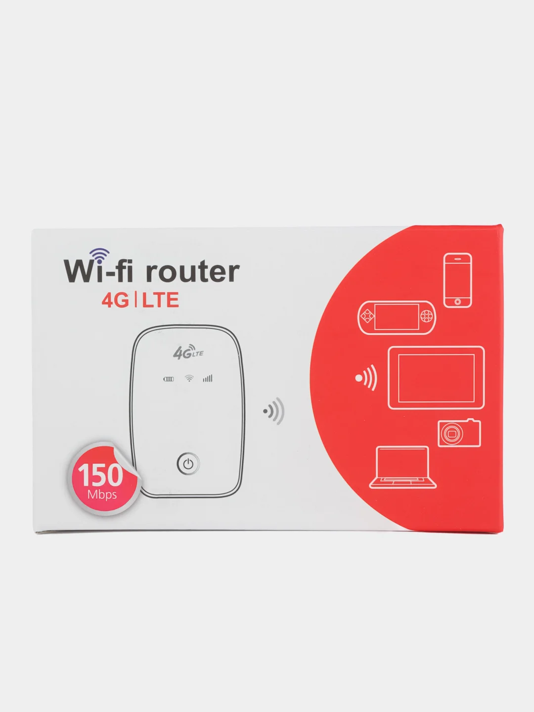 Прозрачный модем. Мобильный Роутер Wi-Fi 4G LTE SIM карманный