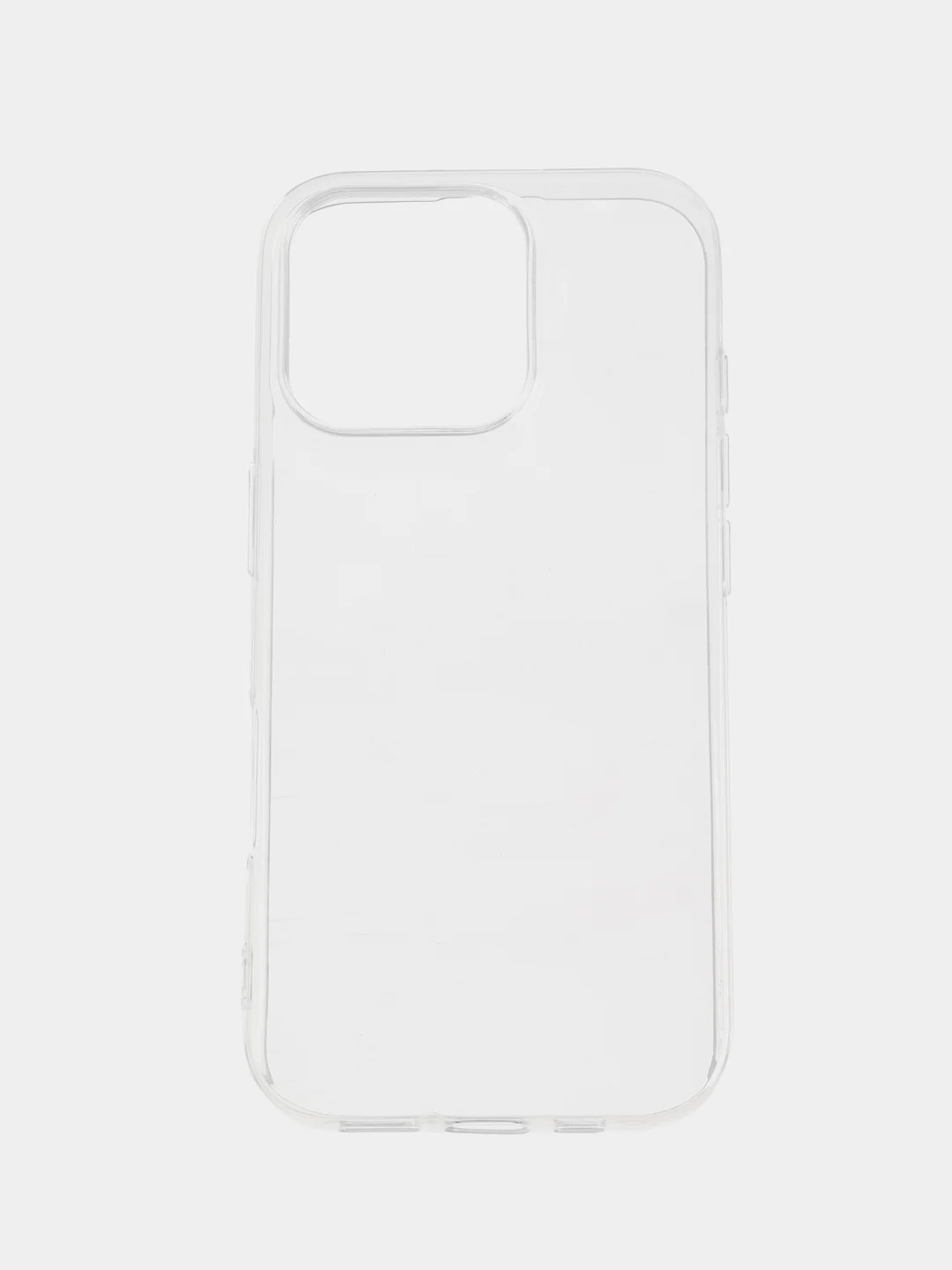 Прозрачный чехол на Apple iPhone 16 Pro / Айфон 16 Про прозрачный, с принтом, защита камеры