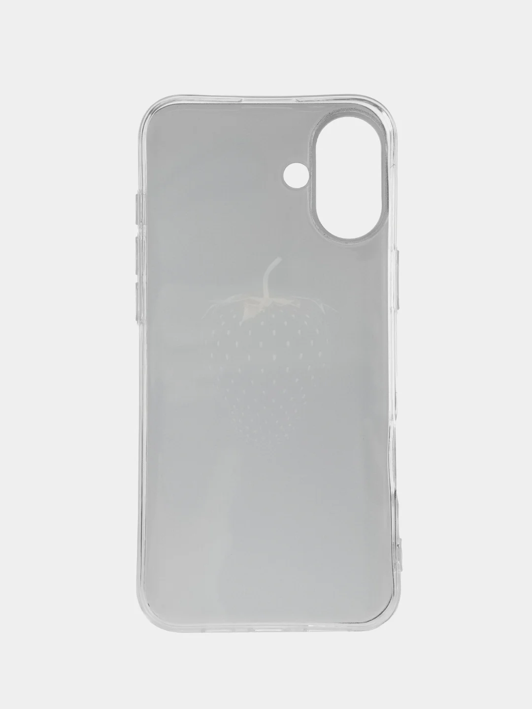 Разноцветный чехол на Apple iPhone 16 Plus / Айфон 16 Плюс прозрачный, с принтом, защита камеры