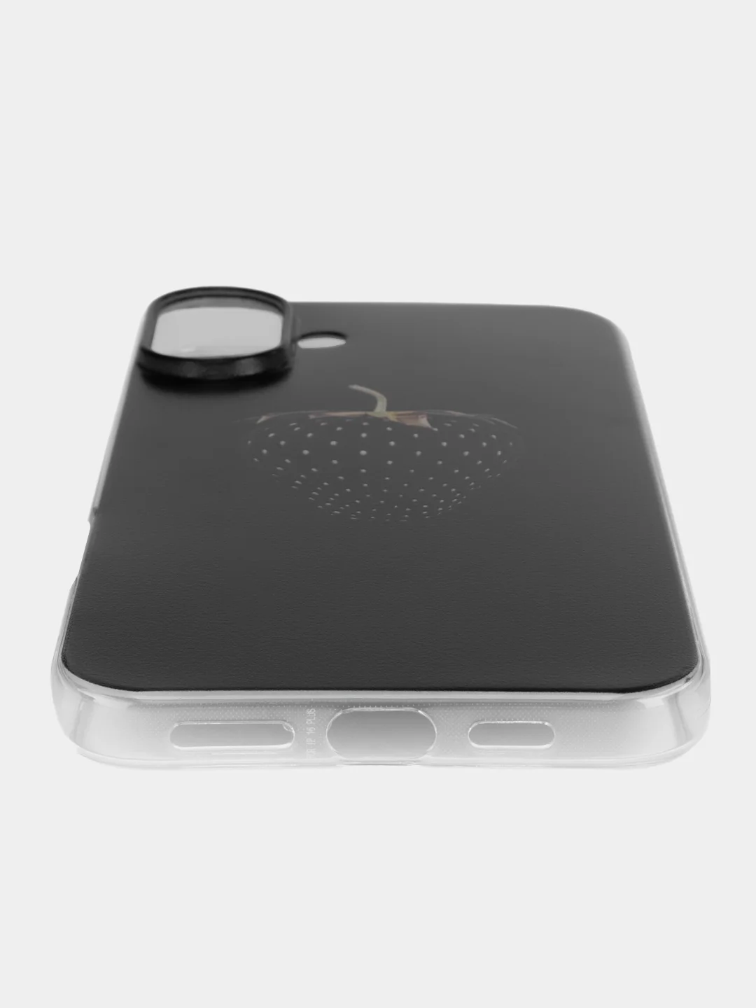 Разноцветный чехол на Apple iPhone 16 Plus / Айфон 16 Плюс прозрачный, с принтом, защита камеры