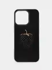 Разноцветный чехол на Apple iPhone 16 Pro / Айфон 16 Про прозрачный, с принтом, защита камеры