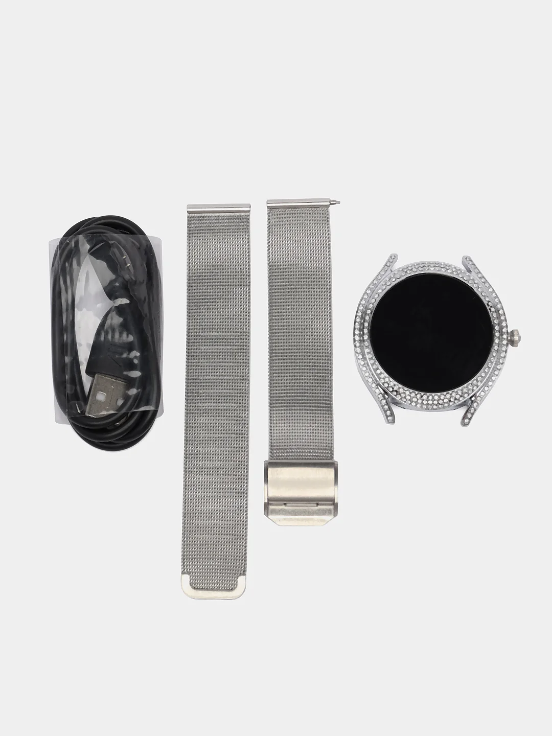 Серебряный умные часы CheckME Smart CMSV66BB / CMSV66GG / CMSV66SS