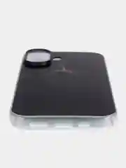 Разноцветный силиконовый чехол на Apple iPhone 16 / Айфон 16 прозрачный, с принтом, защита камеры