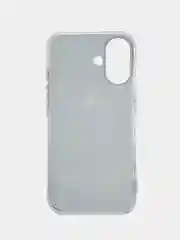 Разноцветный силиконовый чехол на Apple iPhone 16 / Айфон 16 прозрачный, с принтом, защита камеры