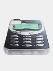 Угольный силиконовый чехол на Apple iPhone 16 / Айфон 16 прозрачный, с принтом, защита камеры