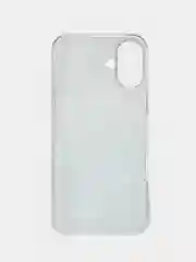 Бирюзовый чехол на Apple iPhone 16 Plus / Айфон 16 Плюс прозрачный, с принтом, защита камеры