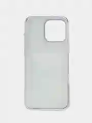 Тёмно-коричневый чехол на Apple iPhone 16 Pro Max / Айфон 16 Про Макс прозрачный, с принтом, защита камеры