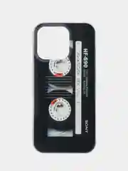 Хром чехол на Apple iPhone 16 Pro / Айфон 16 Про прозрачный, с принтом, защита камеры