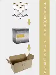 Бокалы для шампанского, подарочный набор 6 шт., 200 мл., золото PROMSIZ коллекция Нежность