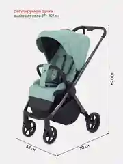 Зеленый коляска детская RANT GOLF RA101