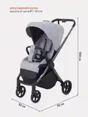 Серый коляска детская RANT GOLF RA101