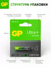 Батарейка GP 24AUPA21-2CRSB4 40/320